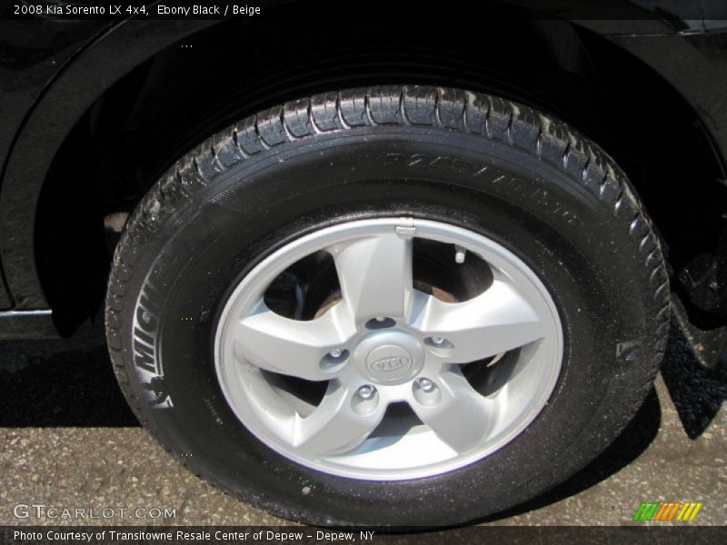 Ebony Black / Beige 2008 Kia Sorento LX 4x4