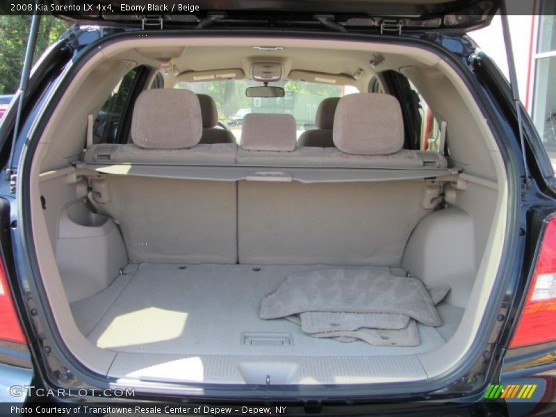 Ebony Black / Beige 2008 Kia Sorento LX 4x4