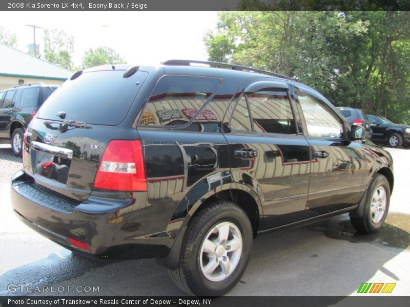 Ebony Black / Beige 2008 Kia Sorento LX 4x4