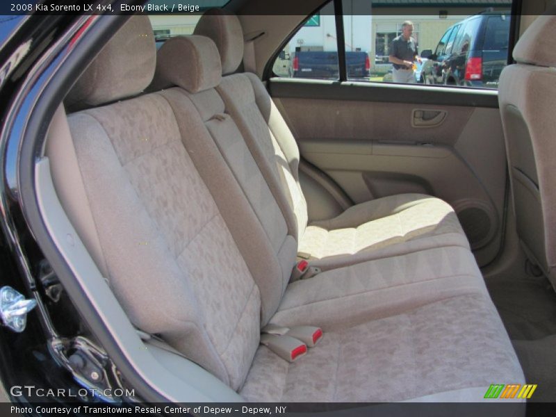 Ebony Black / Beige 2008 Kia Sorento LX 4x4