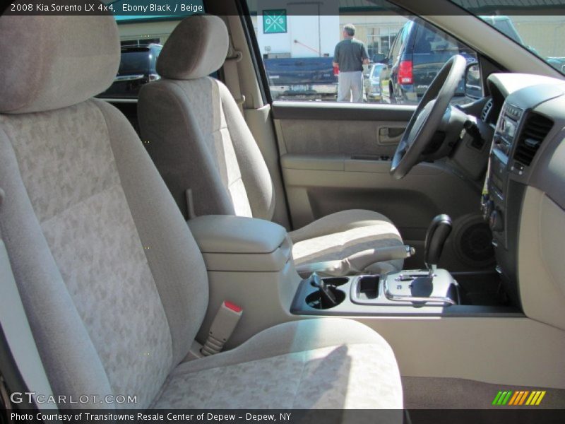 Ebony Black / Beige 2008 Kia Sorento LX 4x4