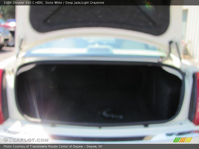 Stone White / Deep Jade/Light Graystone 2006 Chrysler 300 C HEMI