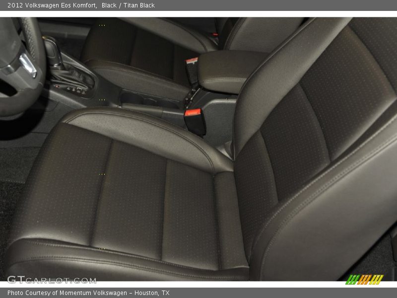 Black / Titan Black 2012 Volkswagen Eos Komfort
