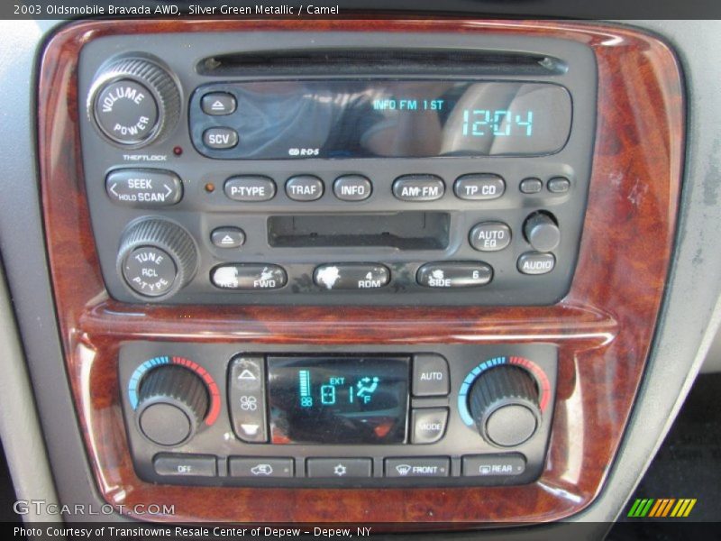 Controls of 2003 Bravada AWD