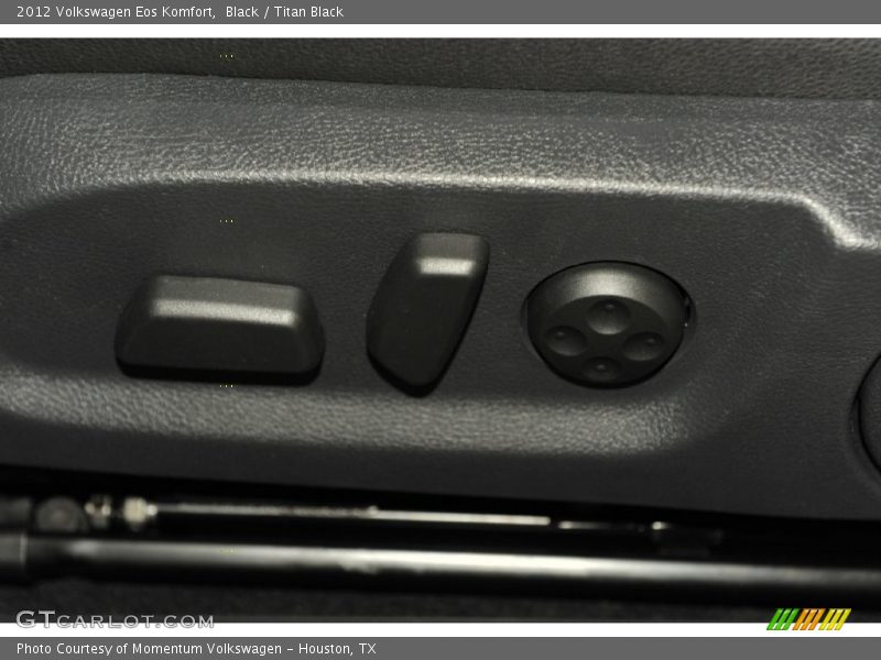 Black / Titan Black 2012 Volkswagen Eos Komfort