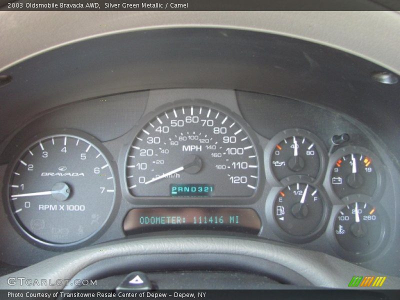  2003 Bravada AWD AWD Gauges