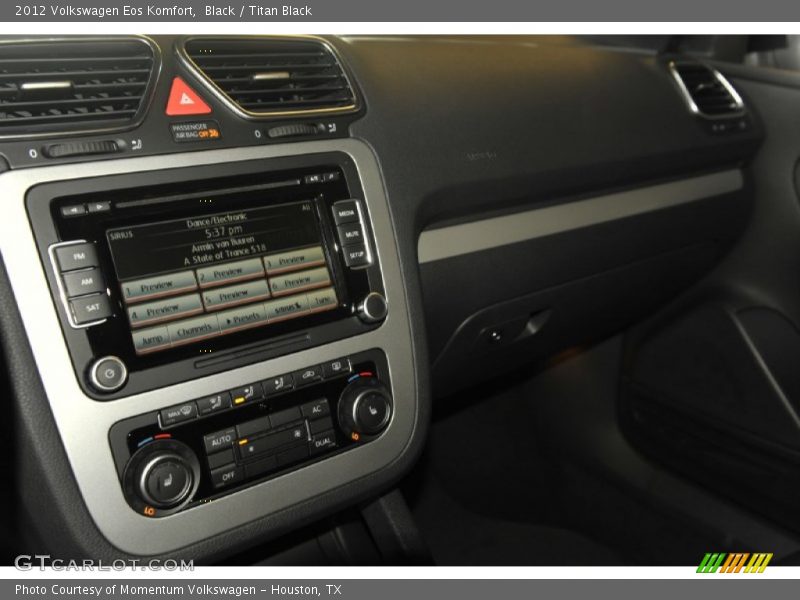 Black / Titan Black 2012 Volkswagen Eos Komfort