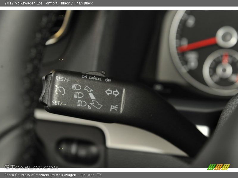 Black / Titan Black 2012 Volkswagen Eos Komfort