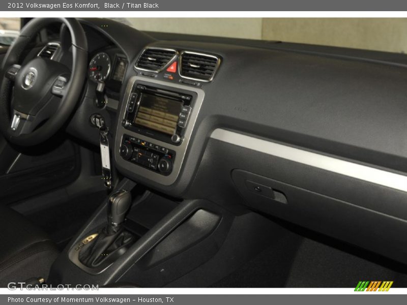 Black / Titan Black 2012 Volkswagen Eos Komfort