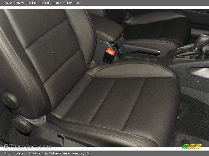 Black / Titan Black 2012 Volkswagen Eos Komfort
