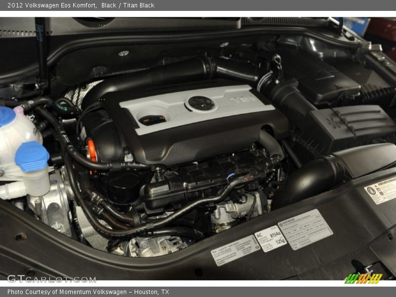 Black / Titan Black 2012 Volkswagen Eos Komfort