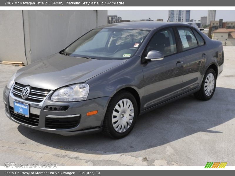 Platinum Grey Metallic / Anthracite 2007 Volkswagen Jetta 2.5 Sedan