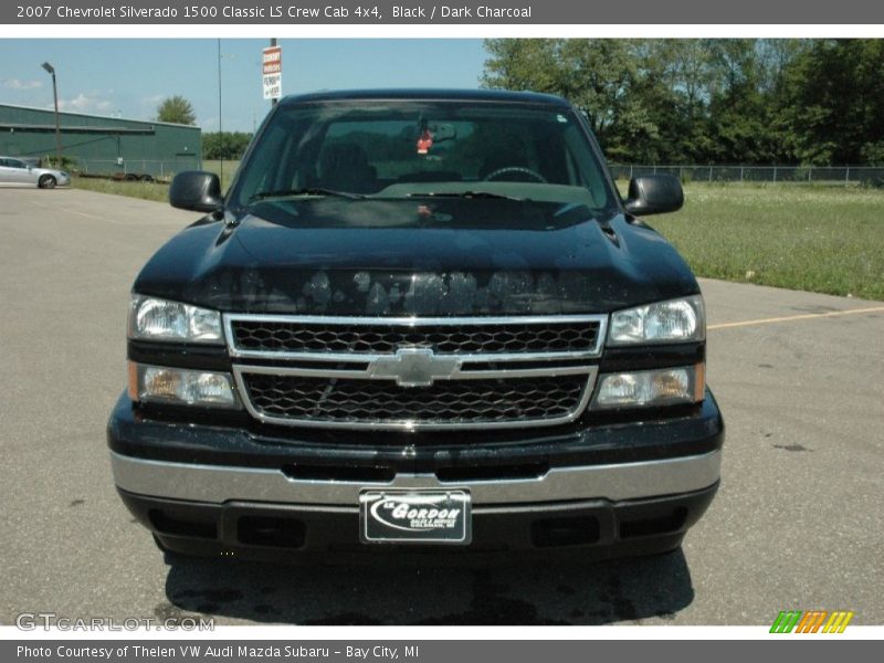 Black / Dark Charcoal 2007 Chevrolet Silverado 1500 Classic LS Crew Cab 4x4
