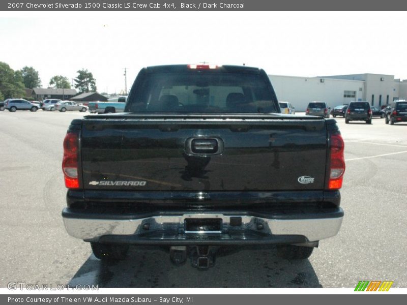 Black / Dark Charcoal 2007 Chevrolet Silverado 1500 Classic LS Crew Cab 4x4