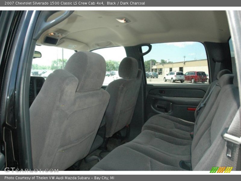 Black / Dark Charcoal 2007 Chevrolet Silverado 1500 Classic LS Crew Cab 4x4