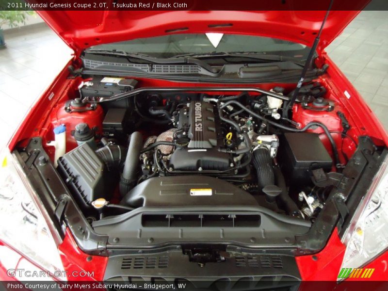  2011 Genesis Coupe 2.0T Engine - 2.0 Liter Turbocharged DOHC 16-Valve CVVT 4 Cylinder