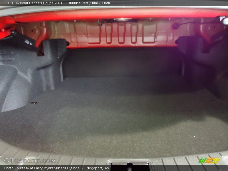 Tsukuba Red / Black Cloth 2011 Hyundai Genesis Coupe 2.0T