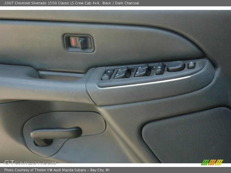 Black / Dark Charcoal 2007 Chevrolet Silverado 1500 Classic LS Crew Cab 4x4