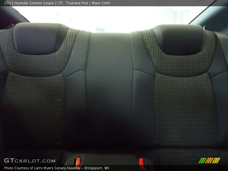 Tsukuba Red / Black Cloth 2011 Hyundai Genesis Coupe 2.0T