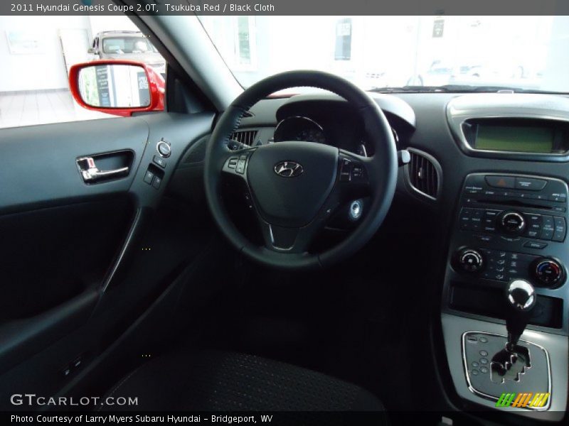Tsukuba Red / Black Cloth 2011 Hyundai Genesis Coupe 2.0T