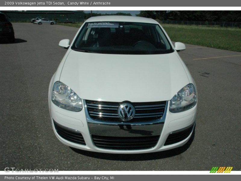 Candy White / Anthracite 2009 Volkswagen Jetta TDI Sedan