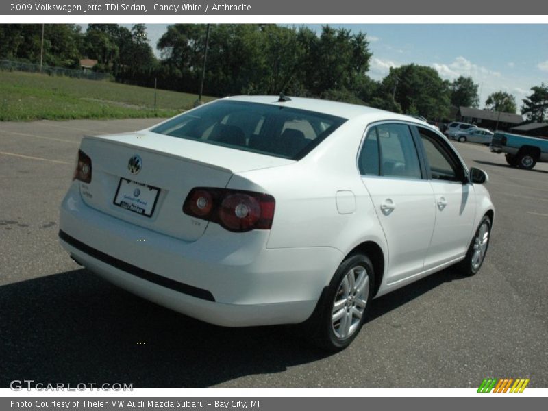 Candy White / Anthracite 2009 Volkswagen Jetta TDI Sedan