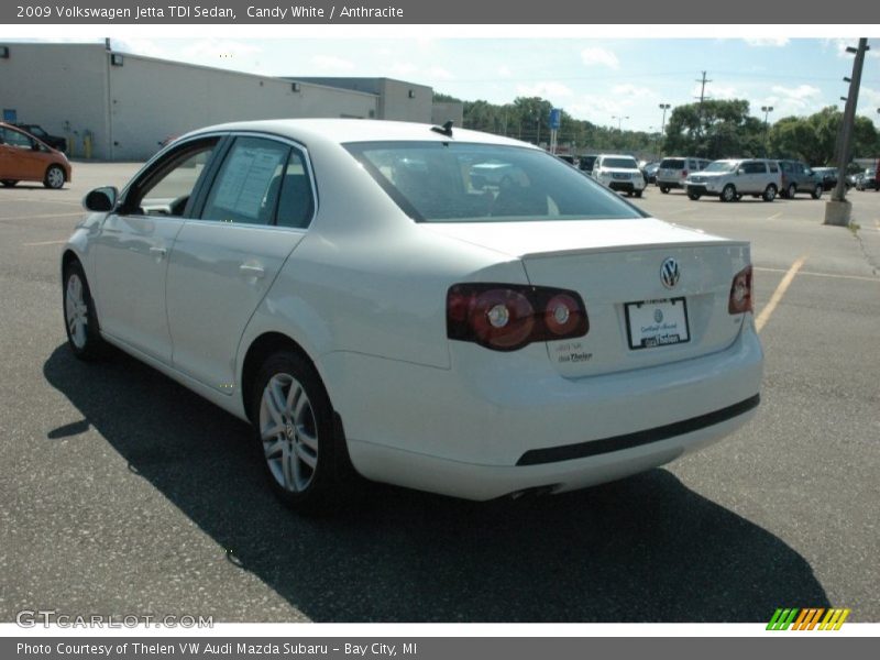 Candy White / Anthracite 2009 Volkswagen Jetta TDI Sedan