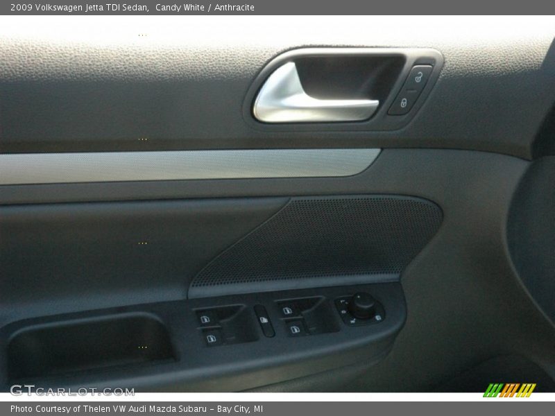 Candy White / Anthracite 2009 Volkswagen Jetta TDI Sedan