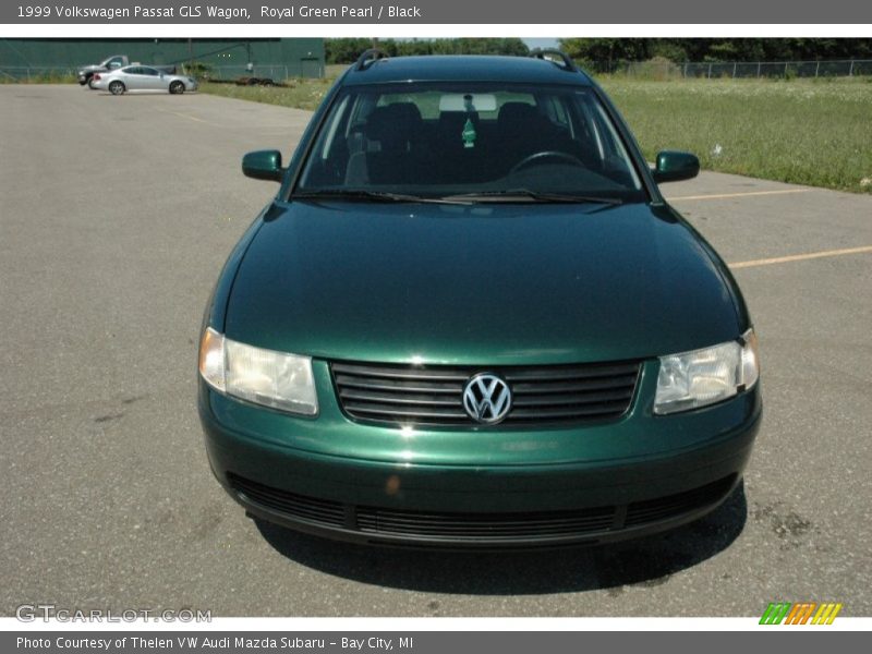 Royal Green Pearl / Black 1999 Volkswagen Passat GLS Wagon