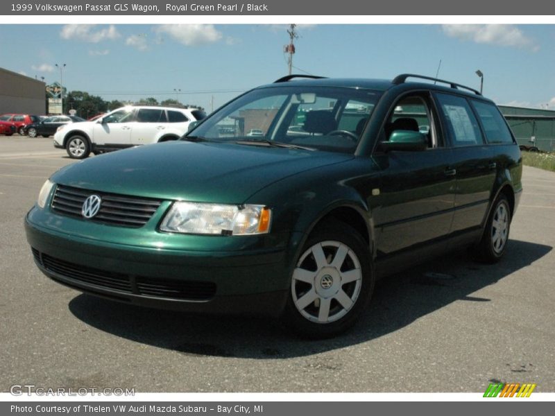 Royal Green Pearl / Black 1999 Volkswagen Passat GLS Wagon