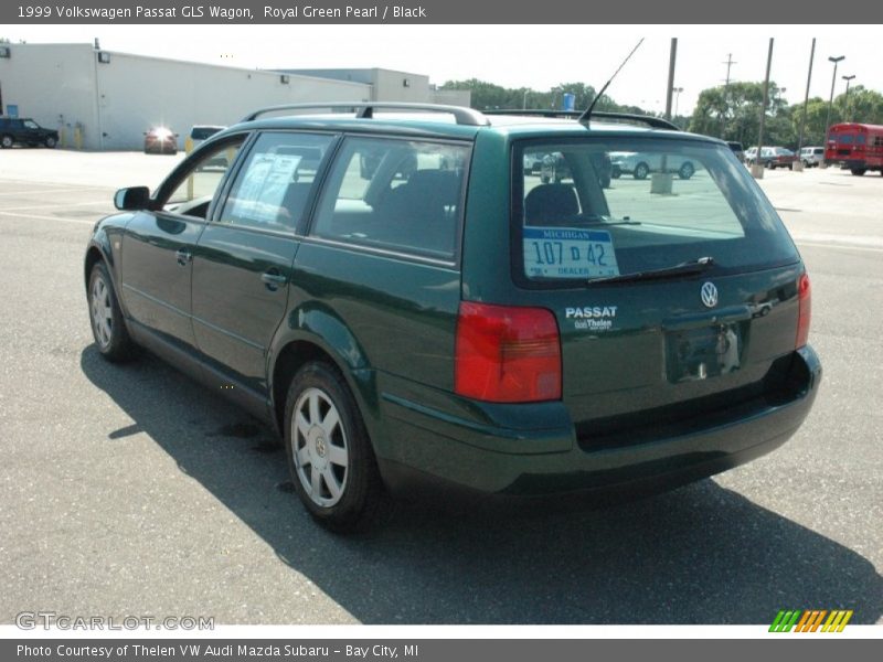 Royal Green Pearl / Black 1999 Volkswagen Passat GLS Wagon
