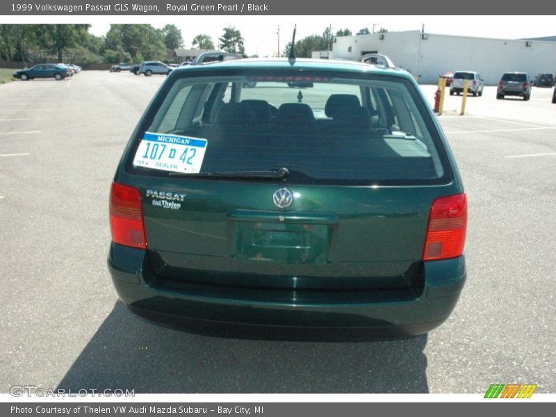 Royal Green Pearl / Black 1999 Volkswagen Passat GLS Wagon