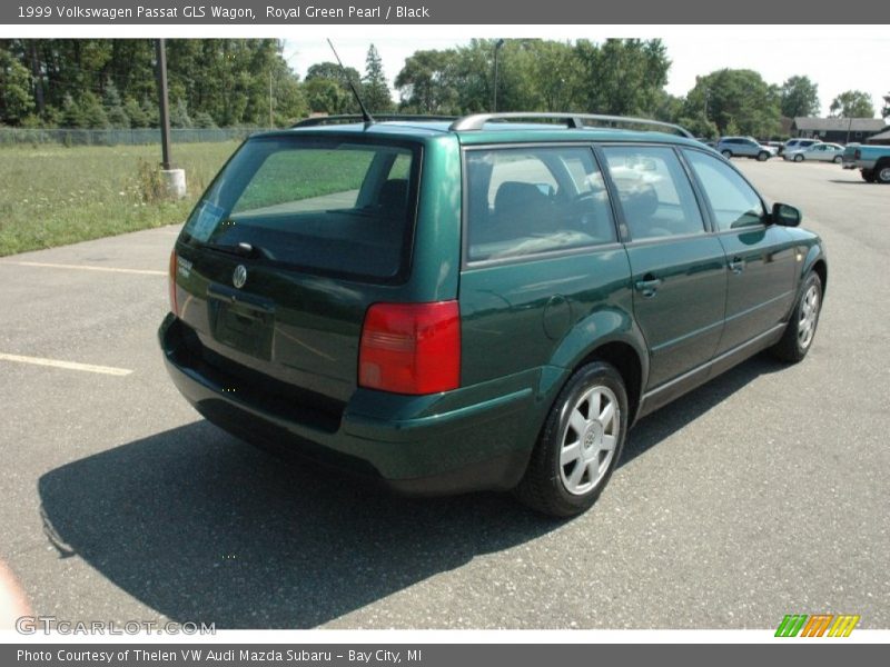 Royal Green Pearl / Black 1999 Volkswagen Passat GLS Wagon