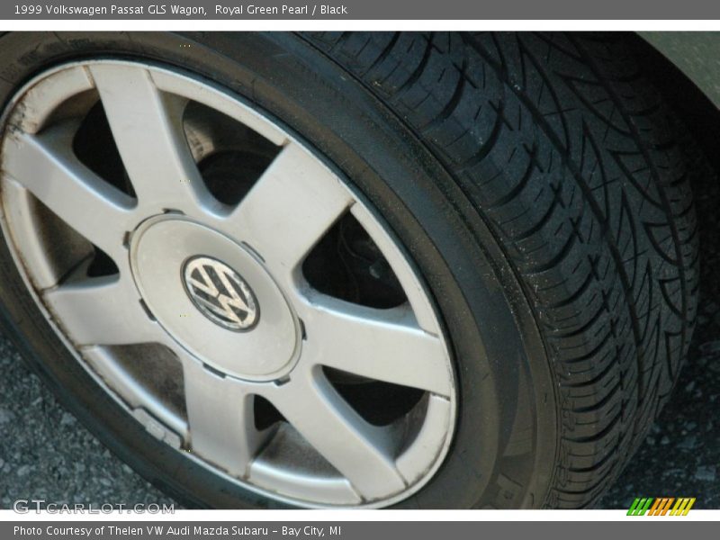 Royal Green Pearl / Black 1999 Volkswagen Passat GLS Wagon
