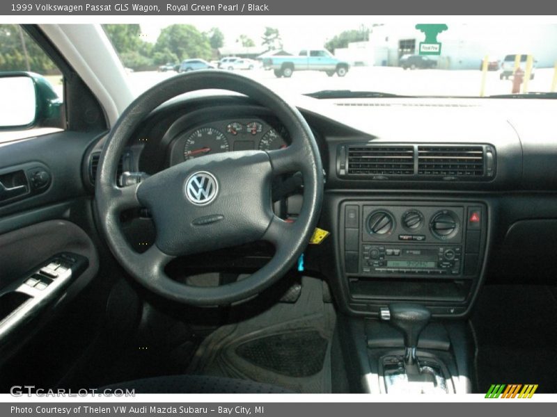 Royal Green Pearl / Black 1999 Volkswagen Passat GLS Wagon