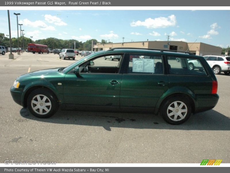 Royal Green Pearl / Black 1999 Volkswagen Passat GLS Wagon