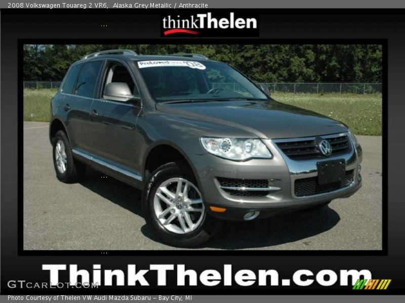 Alaska Grey Metallic / Anthracite 2008 Volkswagen Touareg 2 VR6