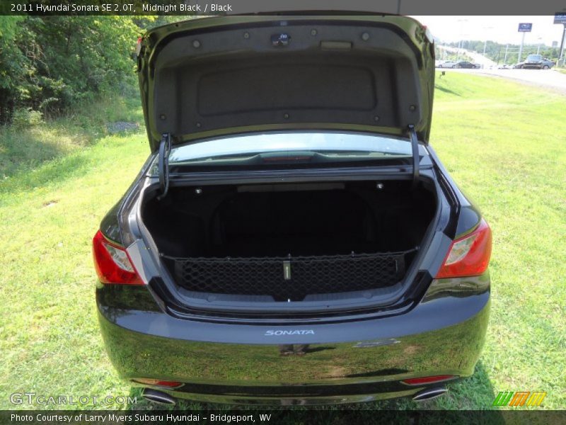 Midnight Black / Black 2011 Hyundai Sonata SE 2.0T
