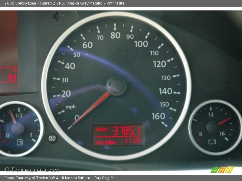 Alaska Grey Metallic / Anthracite 2008 Volkswagen Touareg 2 VR6