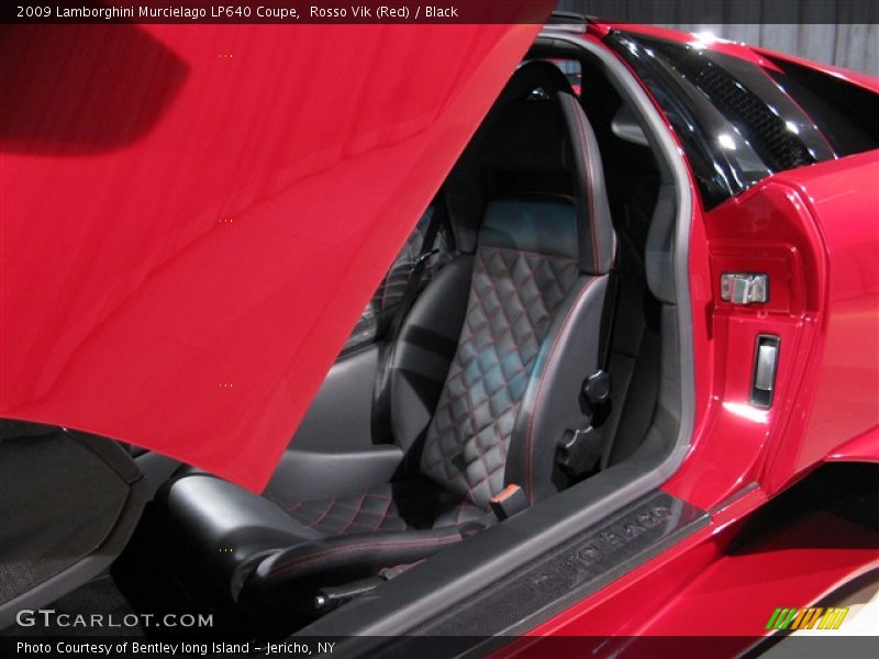 Rosso Vik (Red) / Black 2009 Lamborghini Murcielago LP640 Coupe