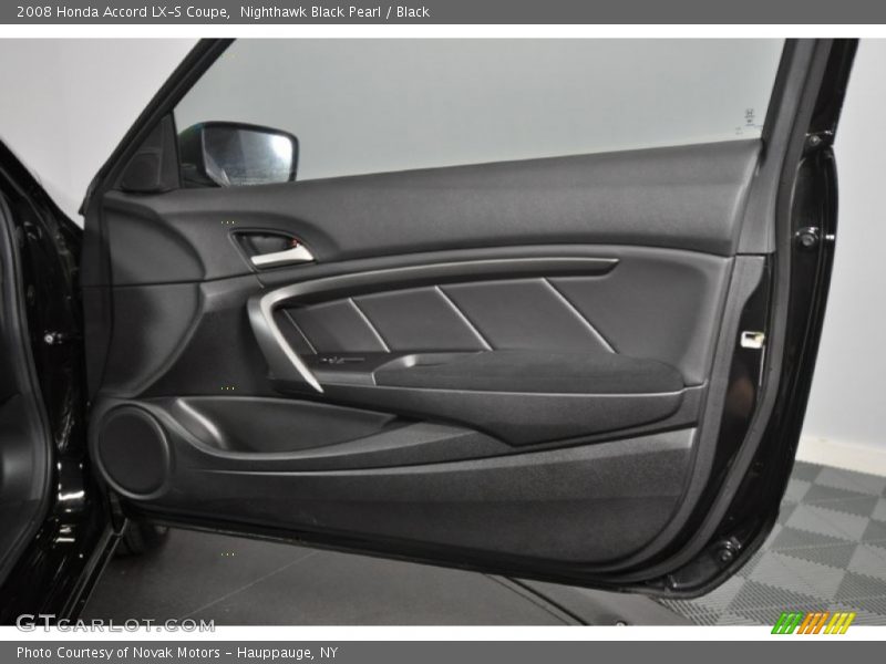 Nighthawk Black Pearl / Black 2008 Honda Accord LX-S Coupe