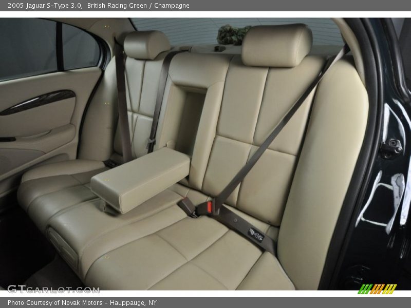 British Racing Green / Champagne 2005 Jaguar S-Type 3.0
