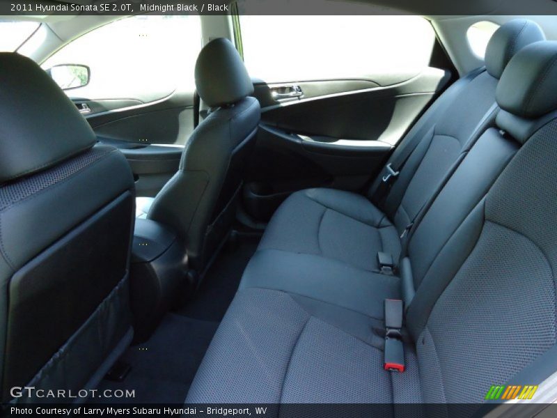 Midnight Black / Black 2011 Hyundai Sonata SE 2.0T