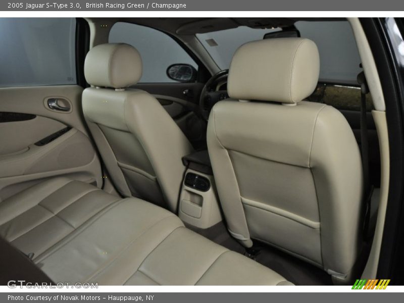 British Racing Green / Champagne 2005 Jaguar S-Type 3.0