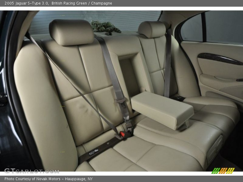 British Racing Green / Champagne 2005 Jaguar S-Type 3.0