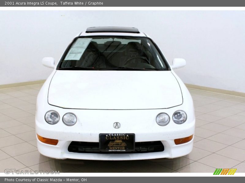 Taffeta White / Graphite 2001 Acura Integra LS Coupe
