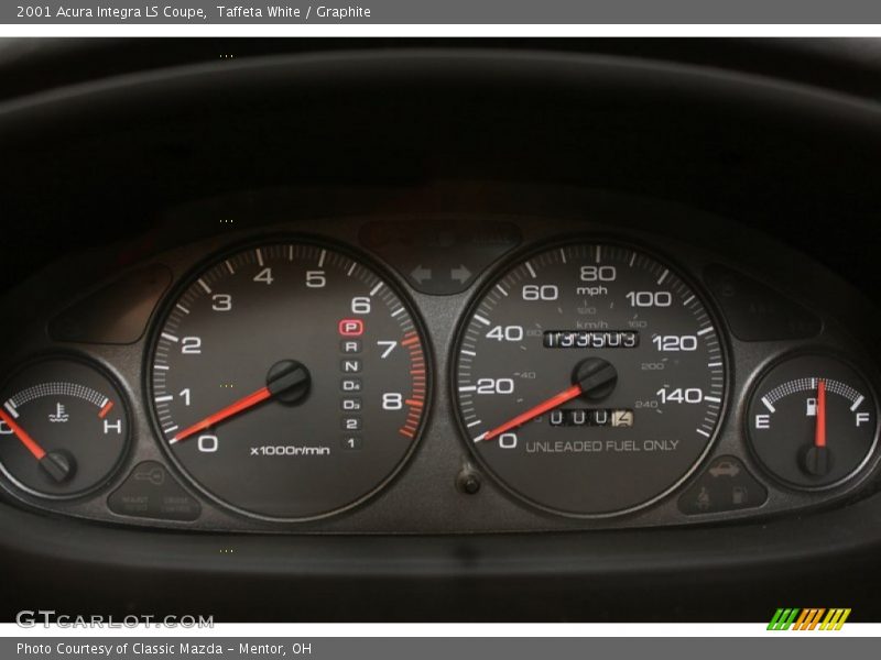  2001 Integra LS Coupe LS Coupe Gauges