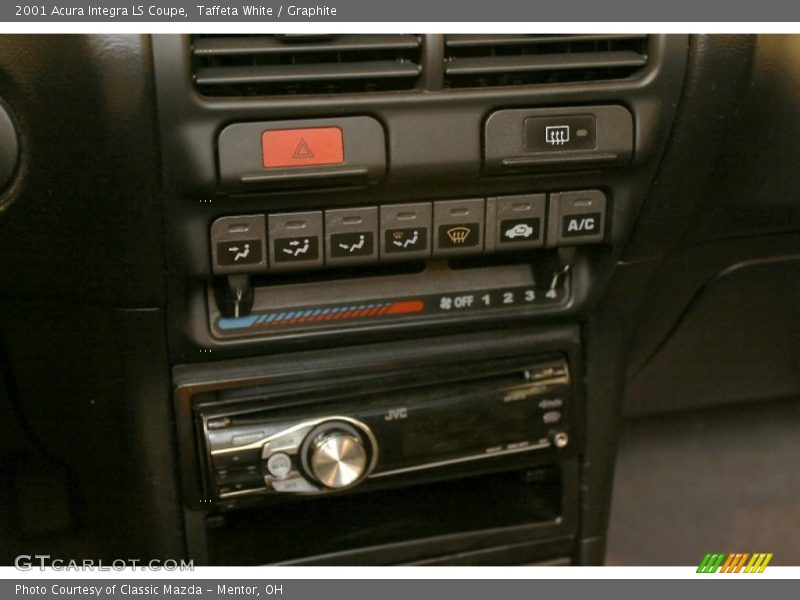 Controls of 2001 Integra LS Coupe