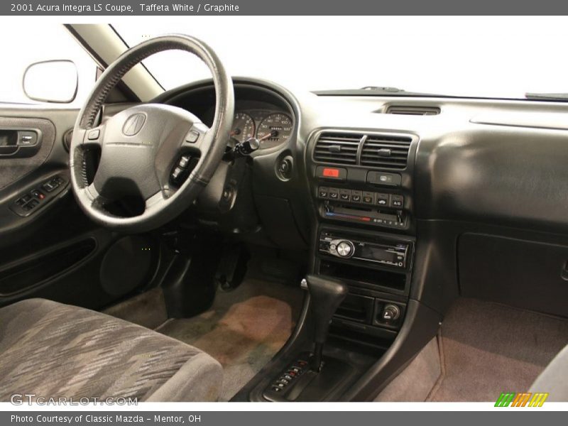 Taffeta White / Graphite 2001 Acura Integra LS Coupe