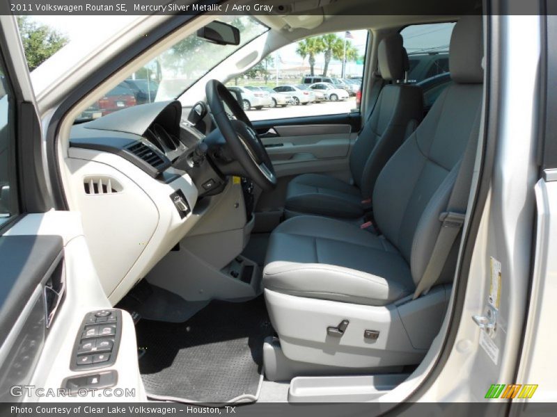 Mercury Silver Metallic / Aero Gray 2011 Volkswagen Routan SE